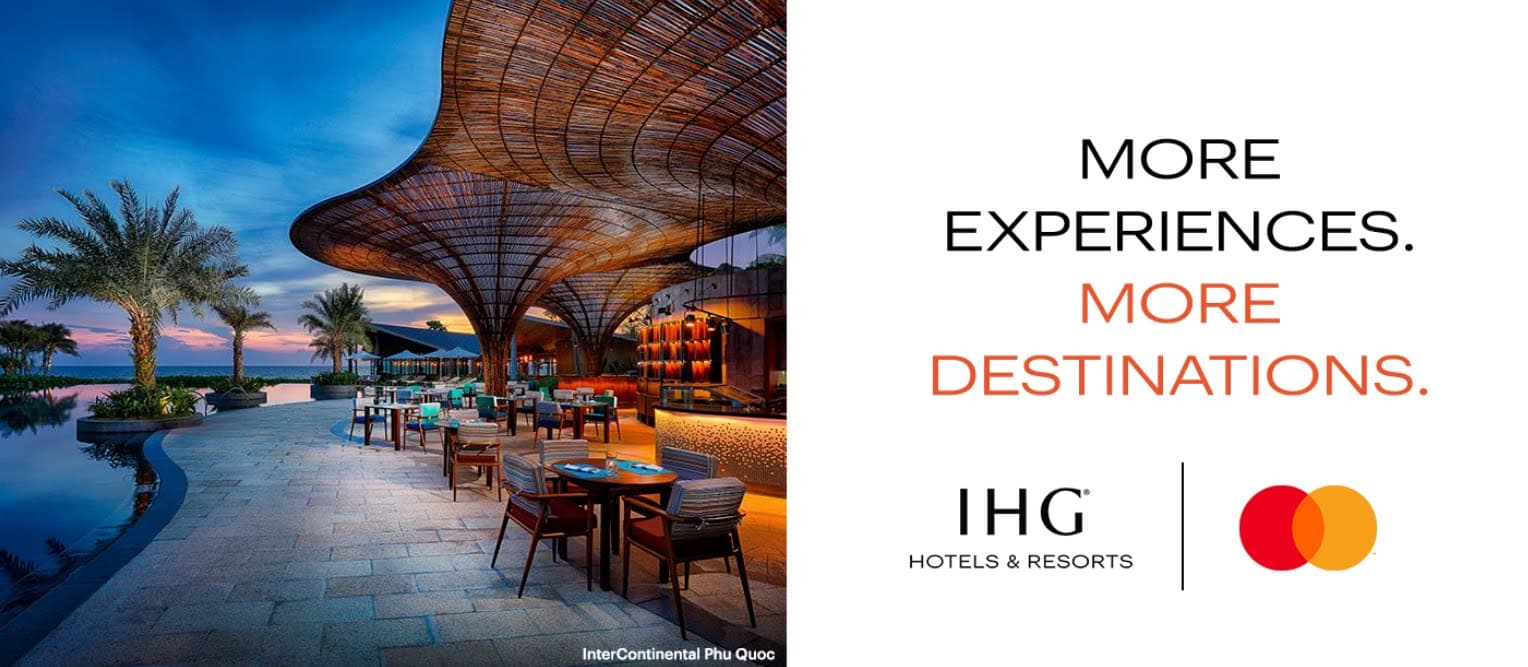 IHG 15% Discount For Stay in Asia-Pacific Through 3 January 2023 (Book by Mastercard)