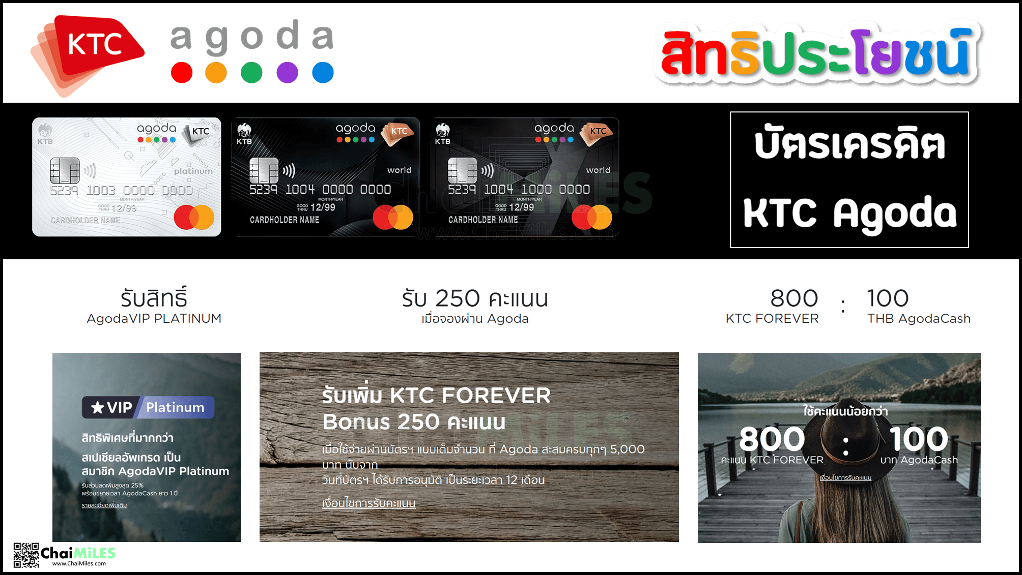 บัตรเครดิต KTC Agoda Mastercard คุ้มหรือเปล่า ค่าธรรมเนียมเท่าไหร่ สมัครดีไหม