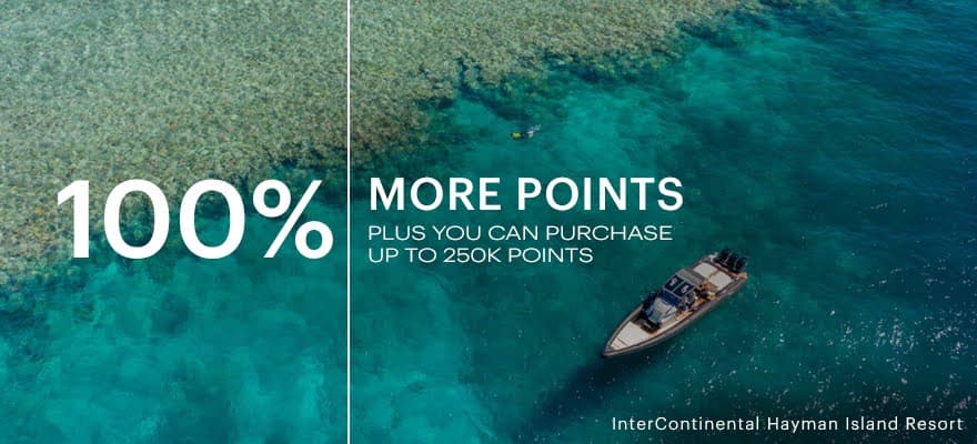IHG Buy Points with 100% Bonus - Offer valid until 15 July 2022