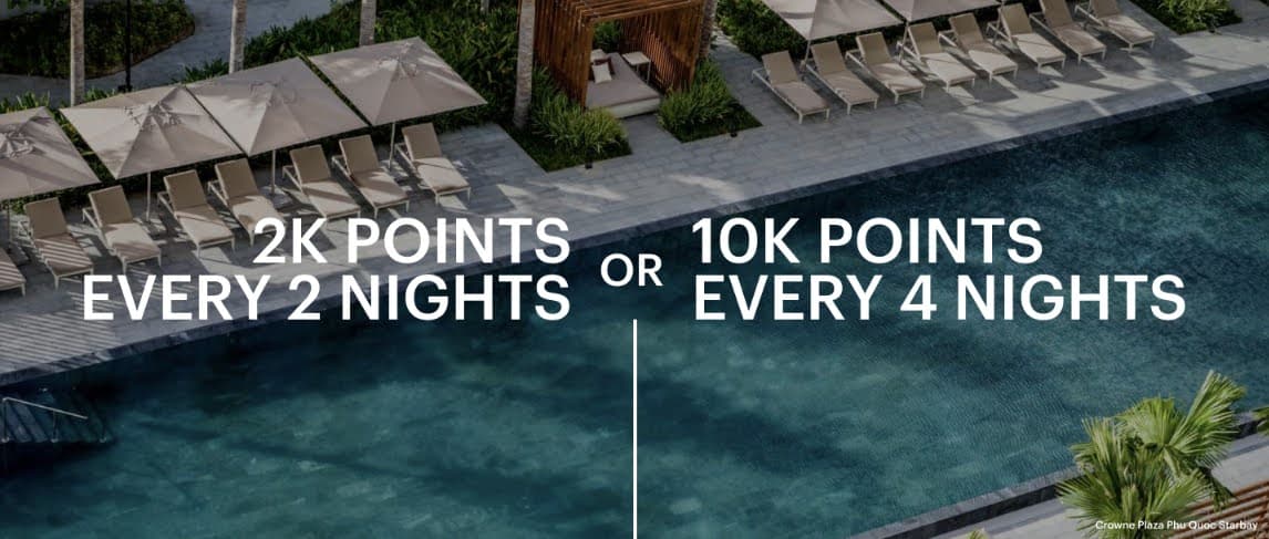 IHG One Rewards Offers "Pick Your Payoff"  For Stay 13 October - 31 December 2022