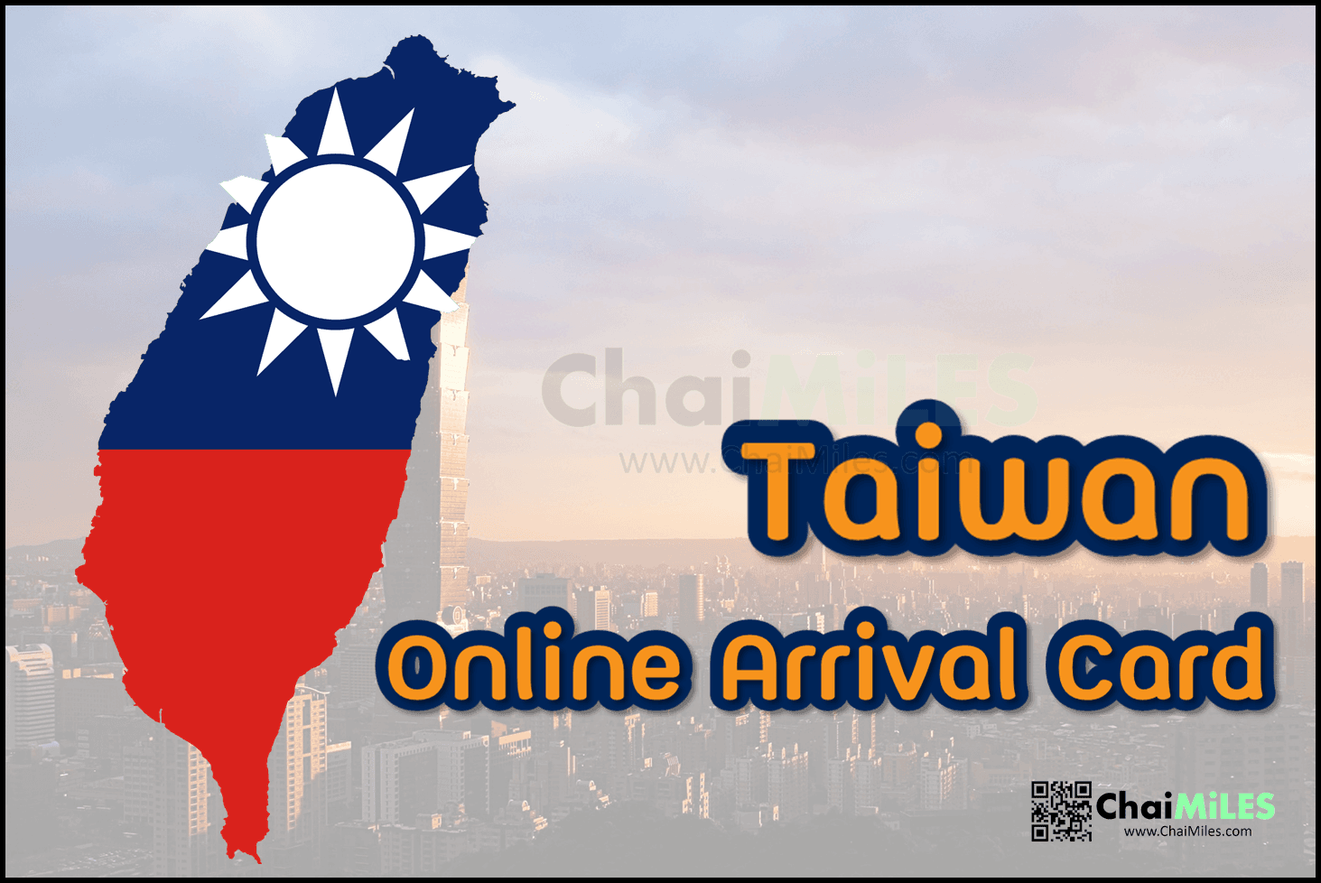 วิธีกรอกใบ ตม. ขาเข้าไต้หวัน Taiwan Online Arrival Card เที่ยวไต้หวัน ฟรีวีซ่า