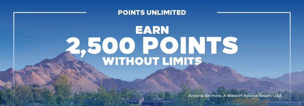 Hilton Honors 2,500 Bonus Points For Each Stay January 1 – May 1, 2022