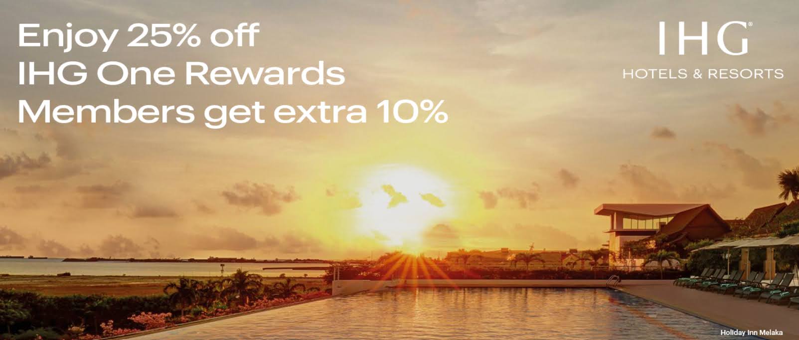 IHG Malaysia Flash Sale 35% Off for Stay 1 September - 31 October 2022 (Book by 12 September 2022)
