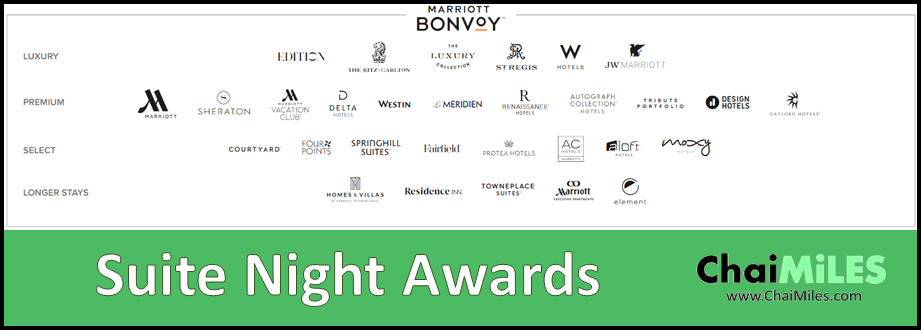 วิธีใช้ Suite Night Award ของ Marriott Bonvoy