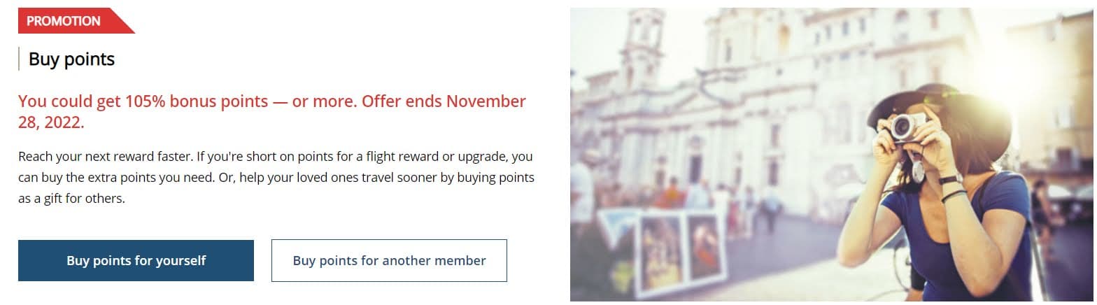 Air Canada Aeroplan Buy Miles Bonus Up To 105% (Until 28 November 2022)