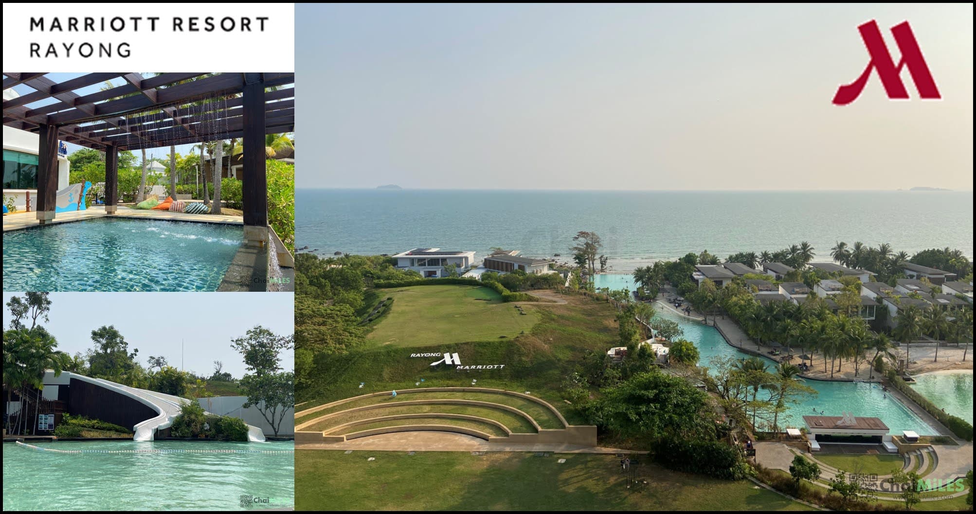 รีวิว Rayong Marriott Resort & Spa - 1 Bedroom Suite Ocean View จังหวัดระยอง