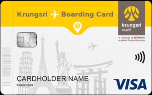 Krungsri Boarding Card