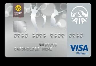 Krungsri AIA Visa Platinum
