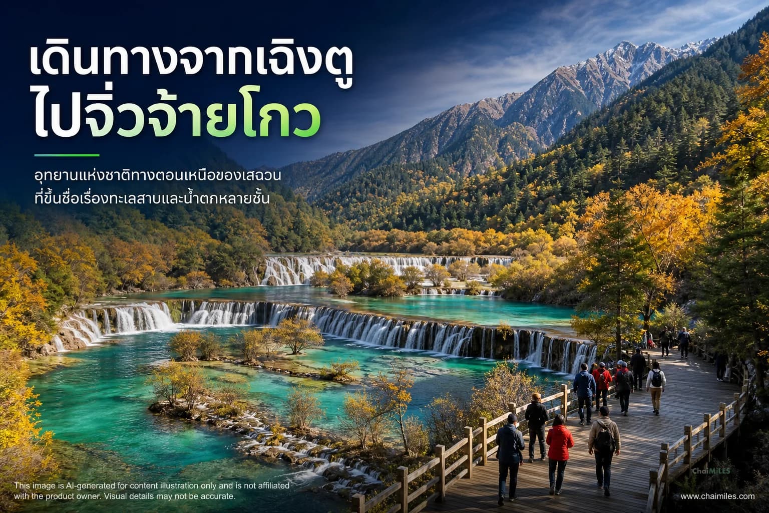 เดินทางจากเฉิงตูไปจิ่วจ้ายโกว (Jiuzhaigou) รถไฟความเร็วสูง รถบัส เหมารถ และค่าใช้จ่าย